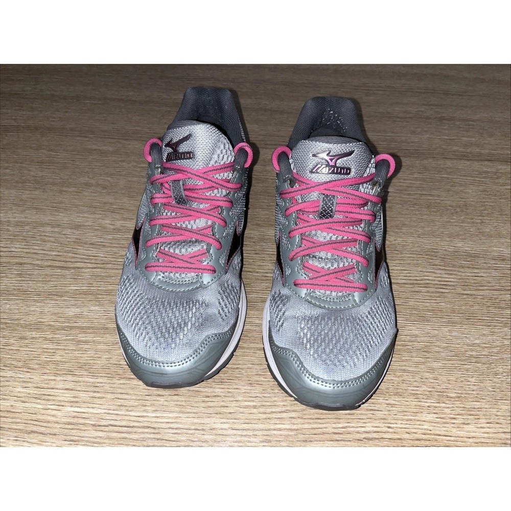 Mizuno Wave Rider 20 Running Shoes Sneakers Women's US Size 7.5 Pink Gray